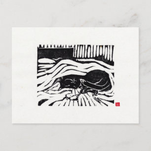 Oorspronkelijk Briefkaart voor katten