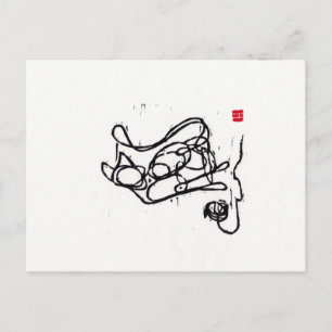 Oorspronkelijk Briefkaart voor katten