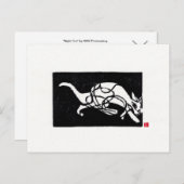 Oorspronkelijk Briefkaart voor katten (Voorkant / Achterkant)