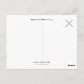 Oorspronkelijk Briefkaart voor katten (Achterkant)