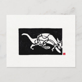 Oorspronkelijk Briefkaart voor katten