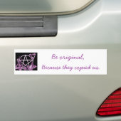 Oorspronkelijk Bumpersticker (Op auto)