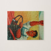 Oorspronkelijk Chinees manifest van propagandapost Legpuzzel (Horizontaal)