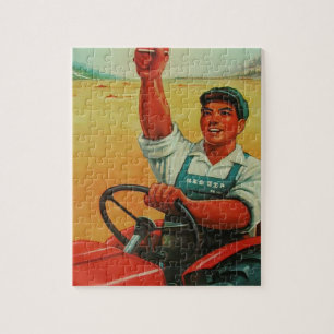 Oorspronkelijk Chinees manifest van propagandapost Legpuzzel