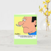 Oorspronkelijk en humoristisch wenskaart door Mike Kaart (Gele Bloem)