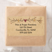 Oorspronkelijk en sterren of productlabel etiket (Insitu)