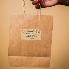 Oorspronkelijk en sterren of productlabel etiket