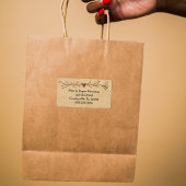 Oorspronkelijk en sterren of productlabel etiket