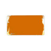 oorspronkelijk etiket (Voorkant)