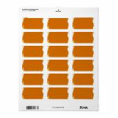 oorspronkelijk etiket (Full Sheet)