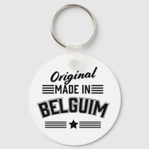 Oorspronkelijk gemaakt in België Sleutelhanger