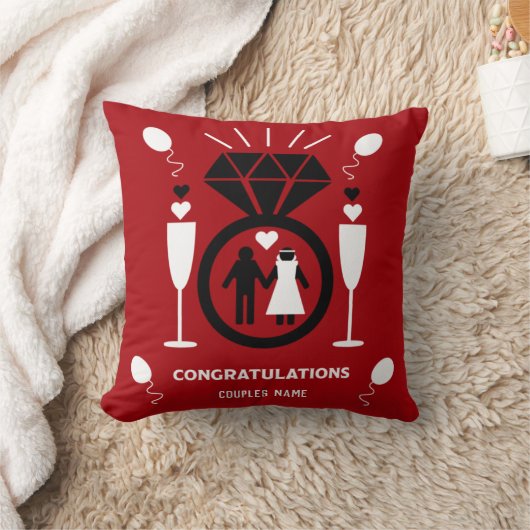 Oorspronkelijk Grappig Verlovings Geschenk ter Con Kussen (Deken)