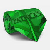 Oorspronkelijk Happy St Patrick's Day Stropdas (Opgerold)