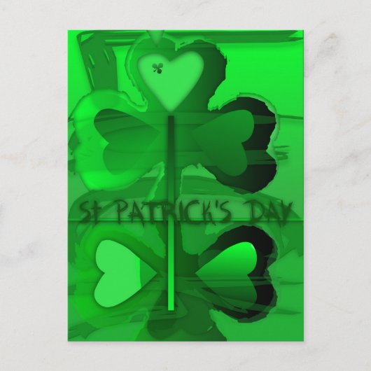 Oorspronkelijk Happy St Patrick's Day V Briefkaart (Voorkant)