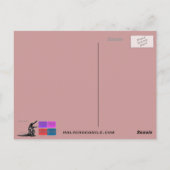 oorspronkelijk idee briefkaart (Achterkant)