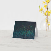 Oorspronkelijk kunstwenskaart kaart (Gele Bloem)