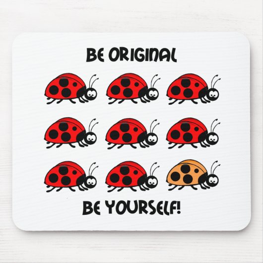 Oorspronkelijk ladybug muismat (Voorkant)