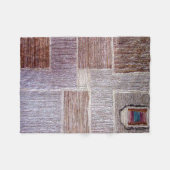 Oorspronkelijk leren tapijten fleece deken (Voorkant (Horizontaal))