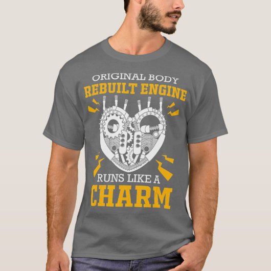 Oorspronkelijk lichaam rond chirurgie Hartchirurgi T-shirt (Voorkant)