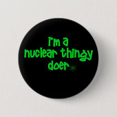 Oorspronkelijk nucleair ontwerp ronde button 5,7 cm (Voorkant)