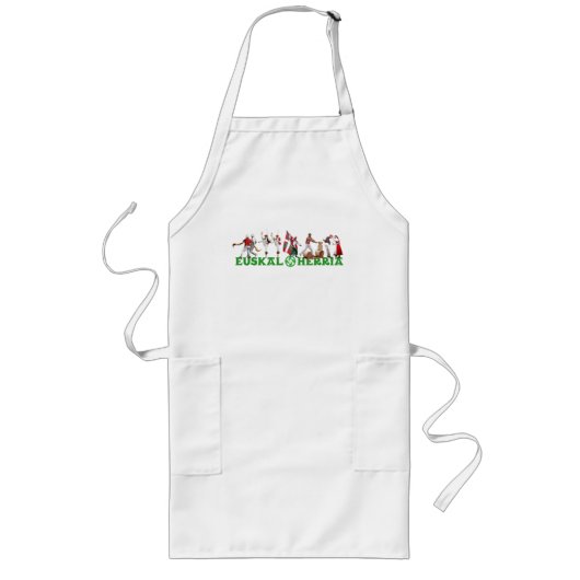 Oorspronkelijk ontwerp: Euskal Herria (Baskenland) Lang Schort (Voorkant)