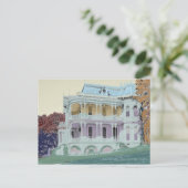 Oorspronkelijk ontwerp van Victoriaans schatten Briefkaart (Staand voorkant)