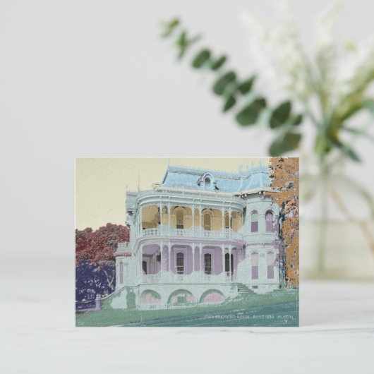 Oorspronkelijk ontwerp van Victoriaans schatten Briefkaart (Staand voorkant)