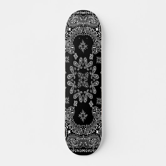 Oorspronkelijk paisleypatroon persoonlijk skateboard (Voorkant)