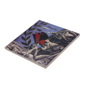 Oorspronkelijk poster 1936 FAI van de Spaanse burg Tegeltje (Zijkant)