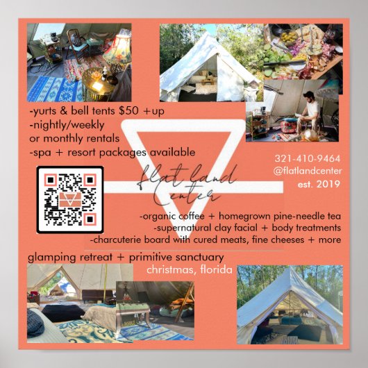 Oorspronkelijk poster FLAT LAND (Voorkant)