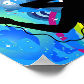 Oorspronkelijk poster van de hiphopretro (Hoek)