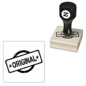 Oorspronkelijk rond Logo cirkelmerk in reliëf Rubberstempel (Gestempeld)