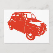 Oorspronkelijk rood briefkaart (Voorkant)