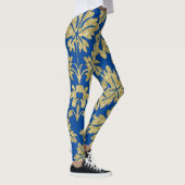 Oorspronkelijk schattig patroon van de gouden bloe leggings (Rechts)