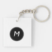 Oorspronkelijk schilderen Chinese tijgerjaarsnaam  Sleutelhanger (Achterkant)