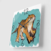 Oorspronkelijk schilderende tijger: geboortedag Sq Vierkante Klok (Hoek)