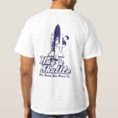 Oorspronkelijk Shuttle Hugger-T-shirt T-shirt (Achterkant)