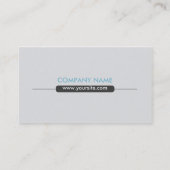 Oorspronkelijk slim visitekaartje (Achterkant)