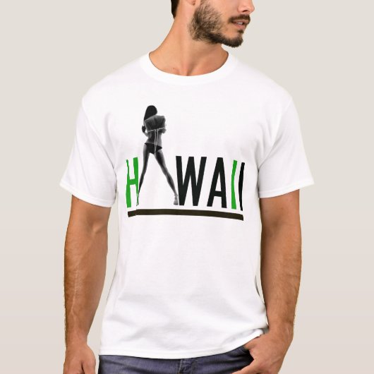 Oorspronkelijk T-shirt Hawaii (Voorkant)