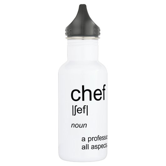 Oorspronkelijk tekstontwerp CHEF definitiewoordenb Waterfles (Links)