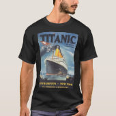 Oorspronkelijk Titanic Poster remake T-shirt (Voorkant)