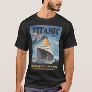 Oorspronkelijk Titanic Poster remake T-shirt