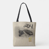 Oorspronkelijk vormende waterbuffels Ox nieuwjaar  Tote Bag (Achterkant)