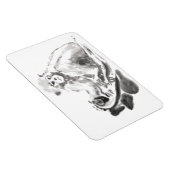 Oorspronkelijk was het Schilderen apen Jaar Zodiac Magneet (Rechterzijde)