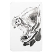 Oorspronkelijk was het Schilderen apen Jaar Zodiac Magneet (Verticaal)