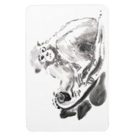 Oorspronkelijk was het Schilderen apen Jaar Zodiac Magneet