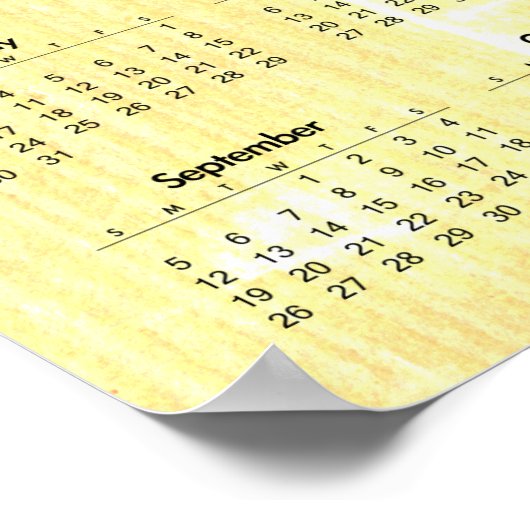 Oorspronkelijk waterbuffel Kind Ox Jaar Agenda P Poster (Hoek)