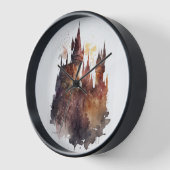 Oorspronkelijk Waterverf Castle Artwork (Hoek)