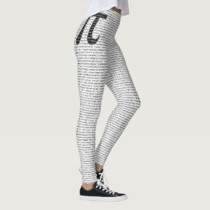 Oorspronkelijk zwart getal pi dag wiskundig symboo leggings