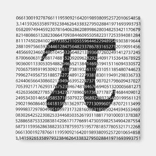 Oorspronkelijk zwart getal pi dag wiskundig symboo magneet